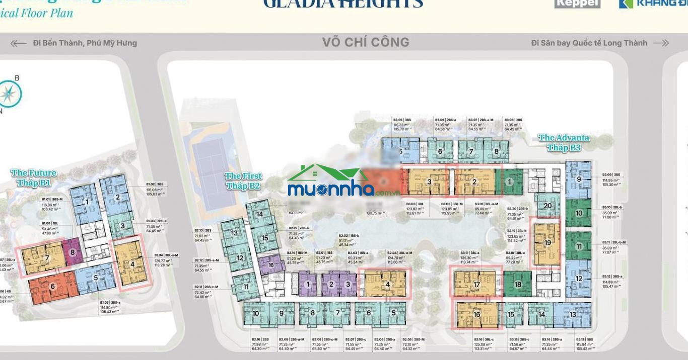 Căn hộ 3pn gladia heights - cashback lên đến 12% - 4