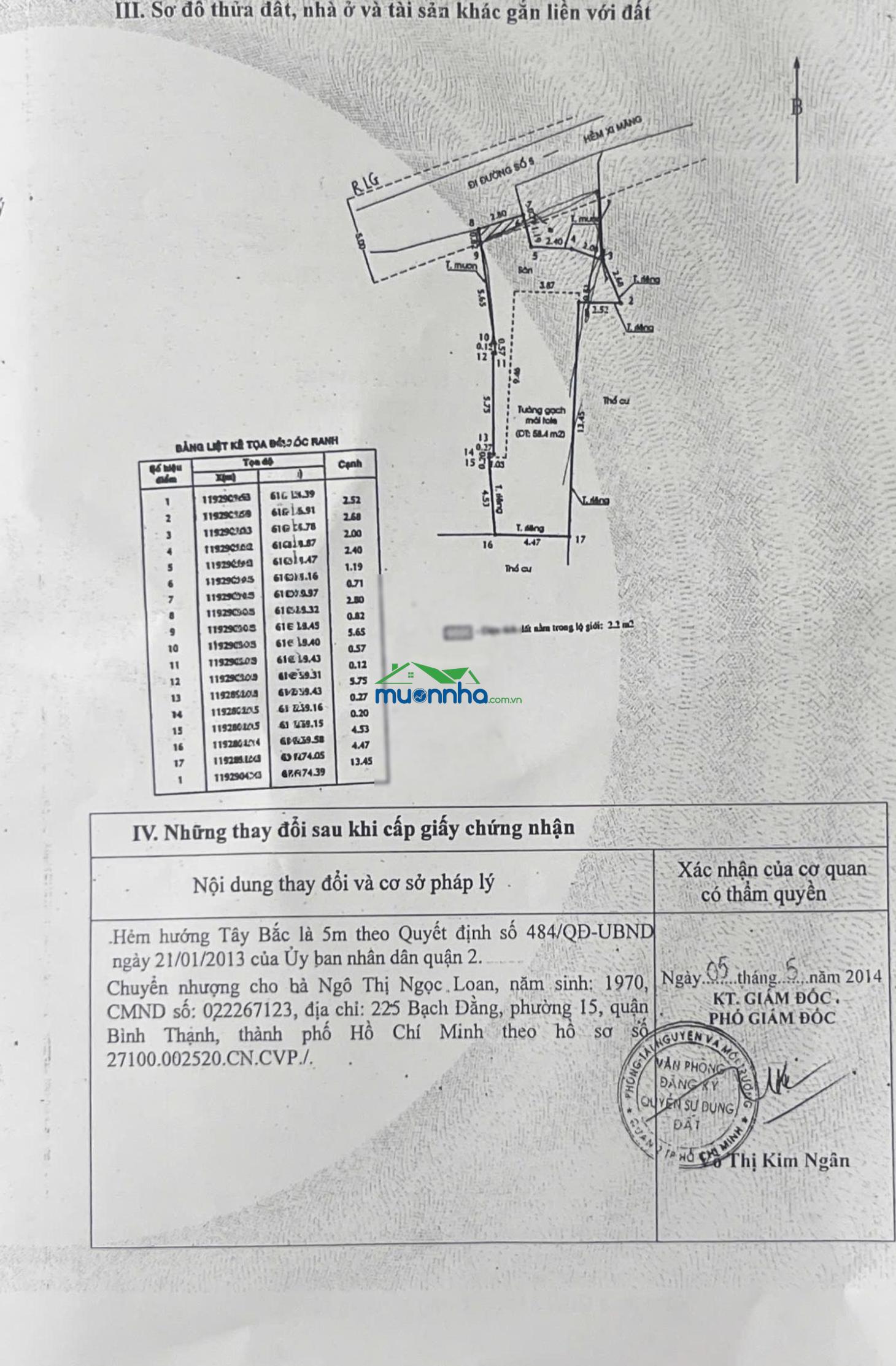 Nhà 102m (4.5x21) đường 5, bình trưng tây, q2 (5 tỷ 890 triệu) - 2