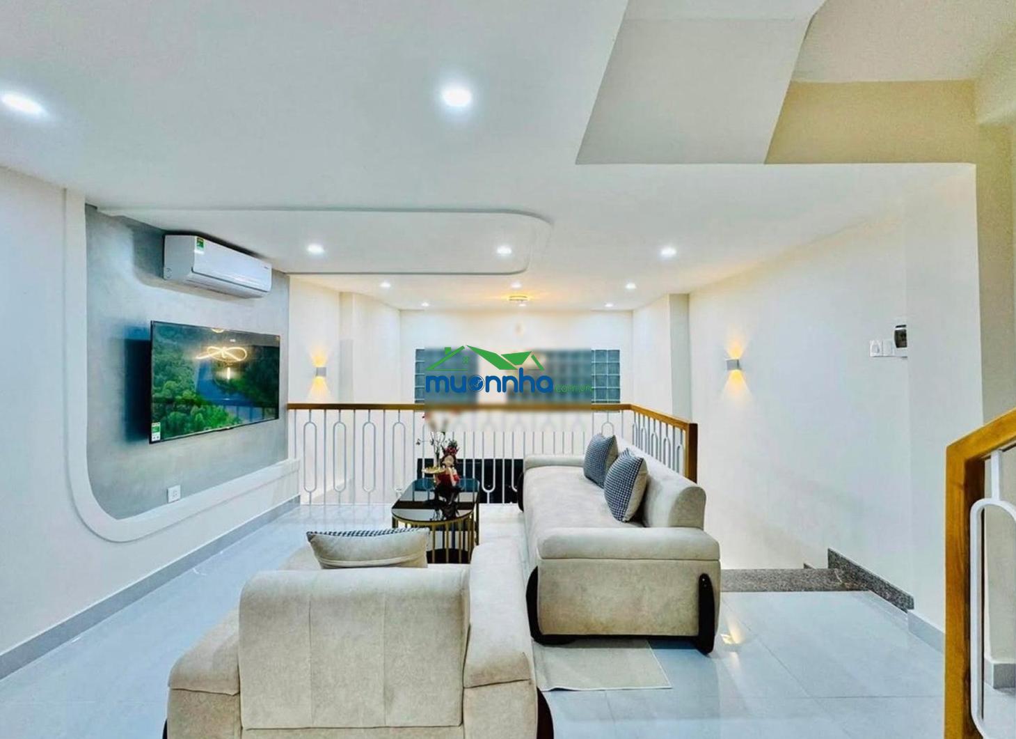 Sát bên nguyễn gia trí nhà đẹp xây mới 40m2 4 tầng sân thượng, 3 ngủ master, hẻm dân trí 7.x tỉ - 3