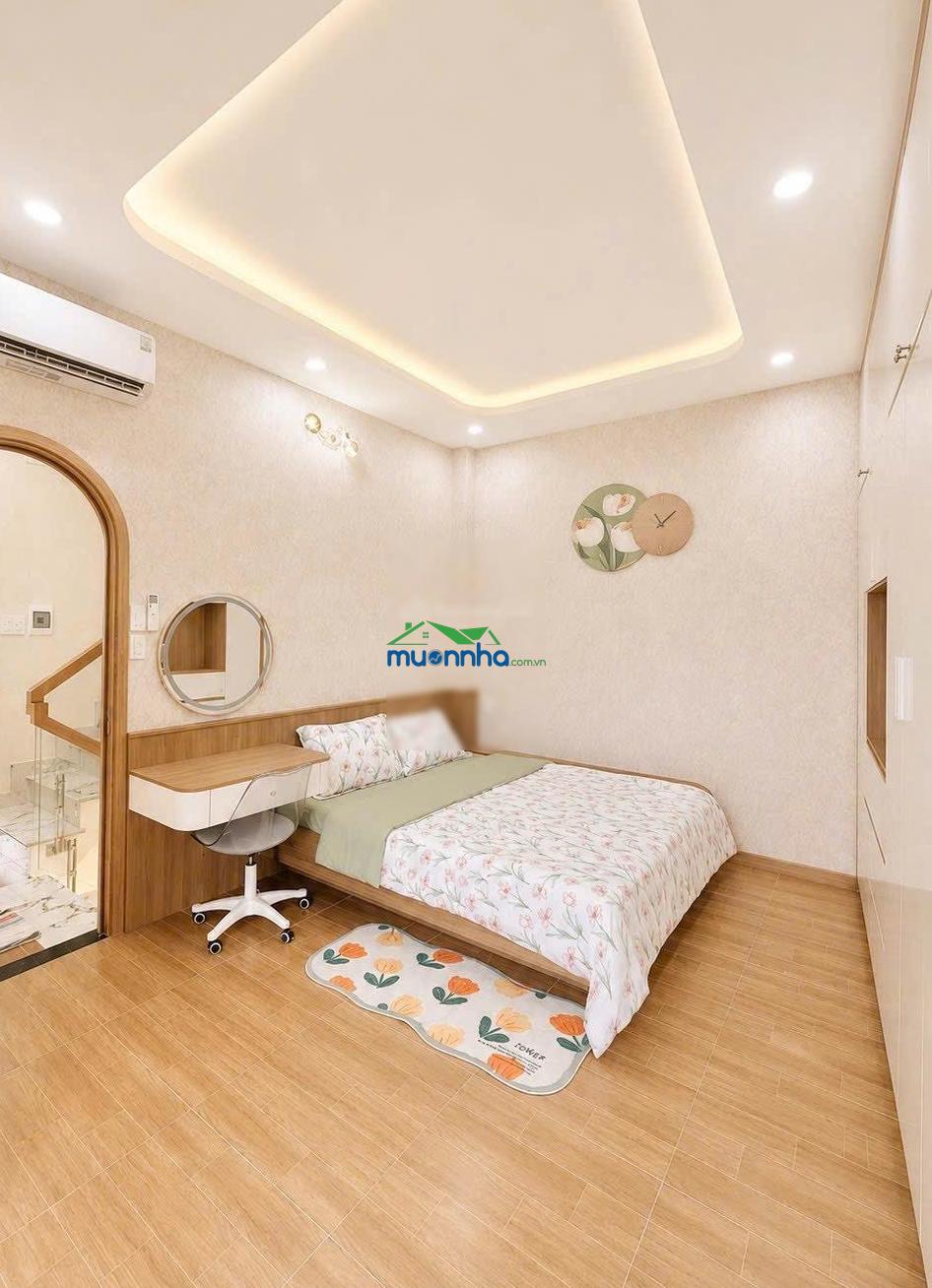 Căn góc ngang 5m dài 13m - 4 tầng - nhà mới full nội thất - hẻm xe hơi - ngay siêu thị emart 2 - 4