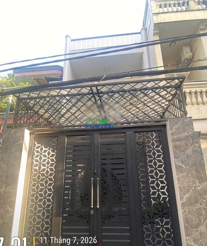 Nhà đẹp hxh thông trường trinh q.tân bình dt: 3,8 x 16m, cn: 56m2 kc 3 tầng giá 8,6 tỷ tl