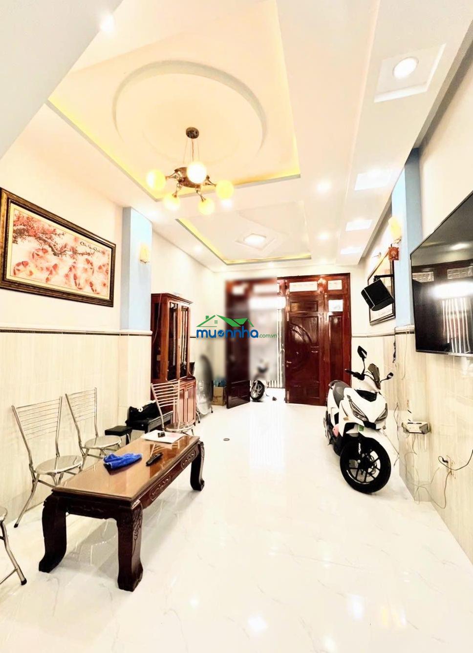 Bán gấp nhà mới đẹp 4 tầng - đường hậu giang quận 6 - dt 80m2, 4 x 20m - giá 7,1 tỷ