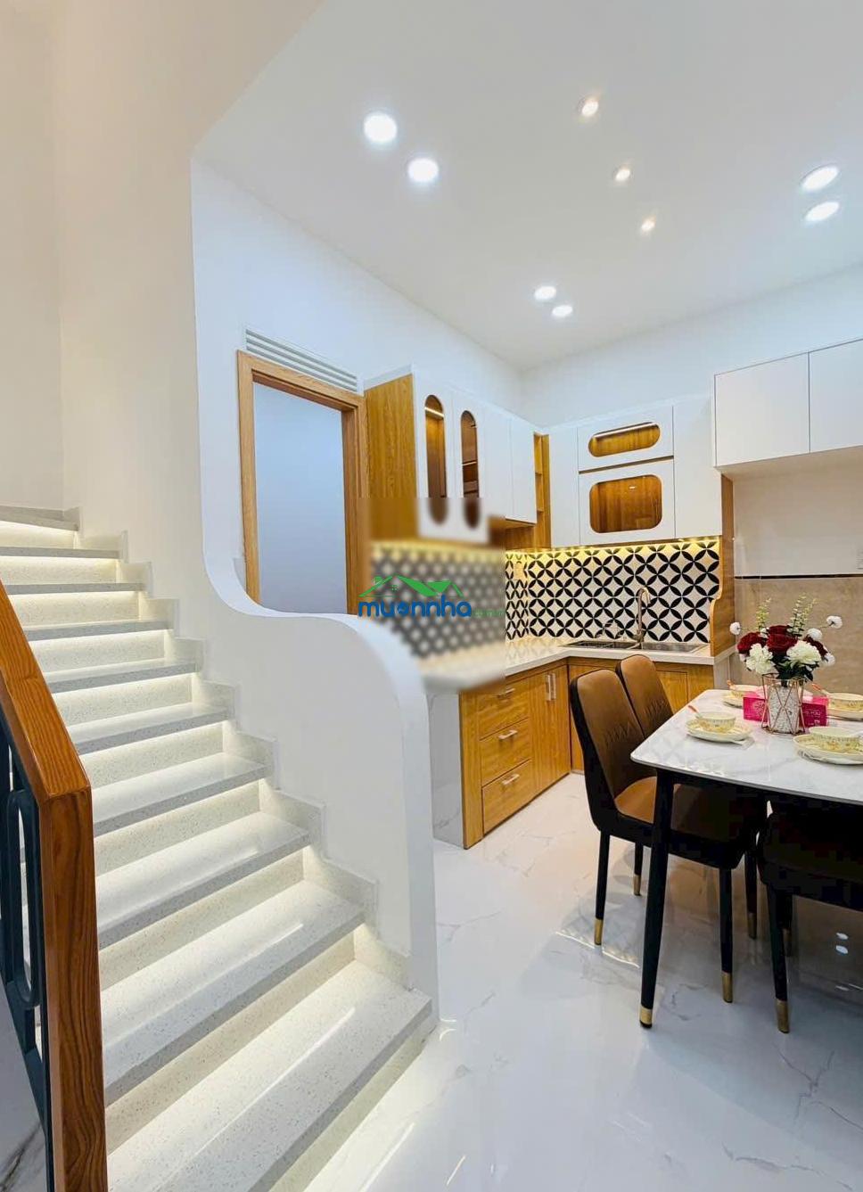 Bán nhà mới đẹp phạm văn chiêu p14 gò vấp có phòng ngủ trệt - 3