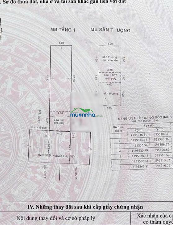 Bán gấp căn nhà nguyễn hữu tiến, phường tây thạnh, quận tân phú, giá tốt 7,3 tỷ, 64m² (4m x 16m)