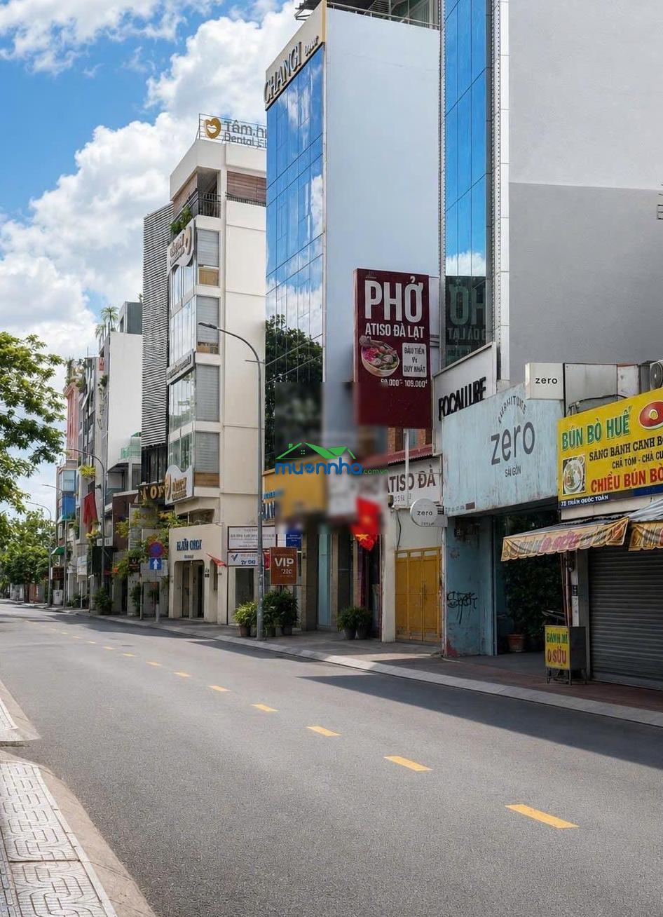 Siêu hot ngay quận 3, nằm ở trần quốc toản, vị trí đẹp. shr. nhà đẹp 3 tầng, dtsd 48m² - 2