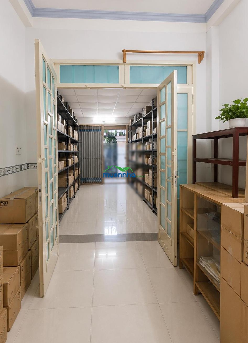 Hậu giang quận6 bán đất tặng nhà 4tầng_82m_4pn_giá 7tỷ8_hẻm thông_vài thùng sơn là đẹp_ở &cho thuê - 4