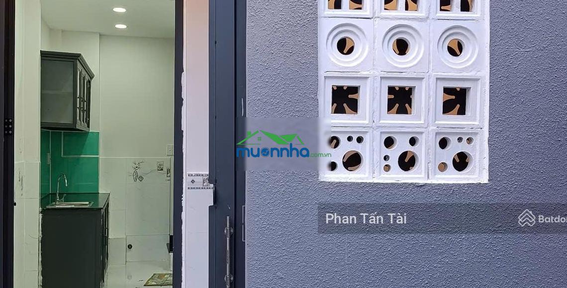 Bán nhà 33,4 m² sàn lô góc 3 mặt hẻm thông chiến lược cạnh phường phú lâm q6, sổ riêng hoàn công đủ - 4
