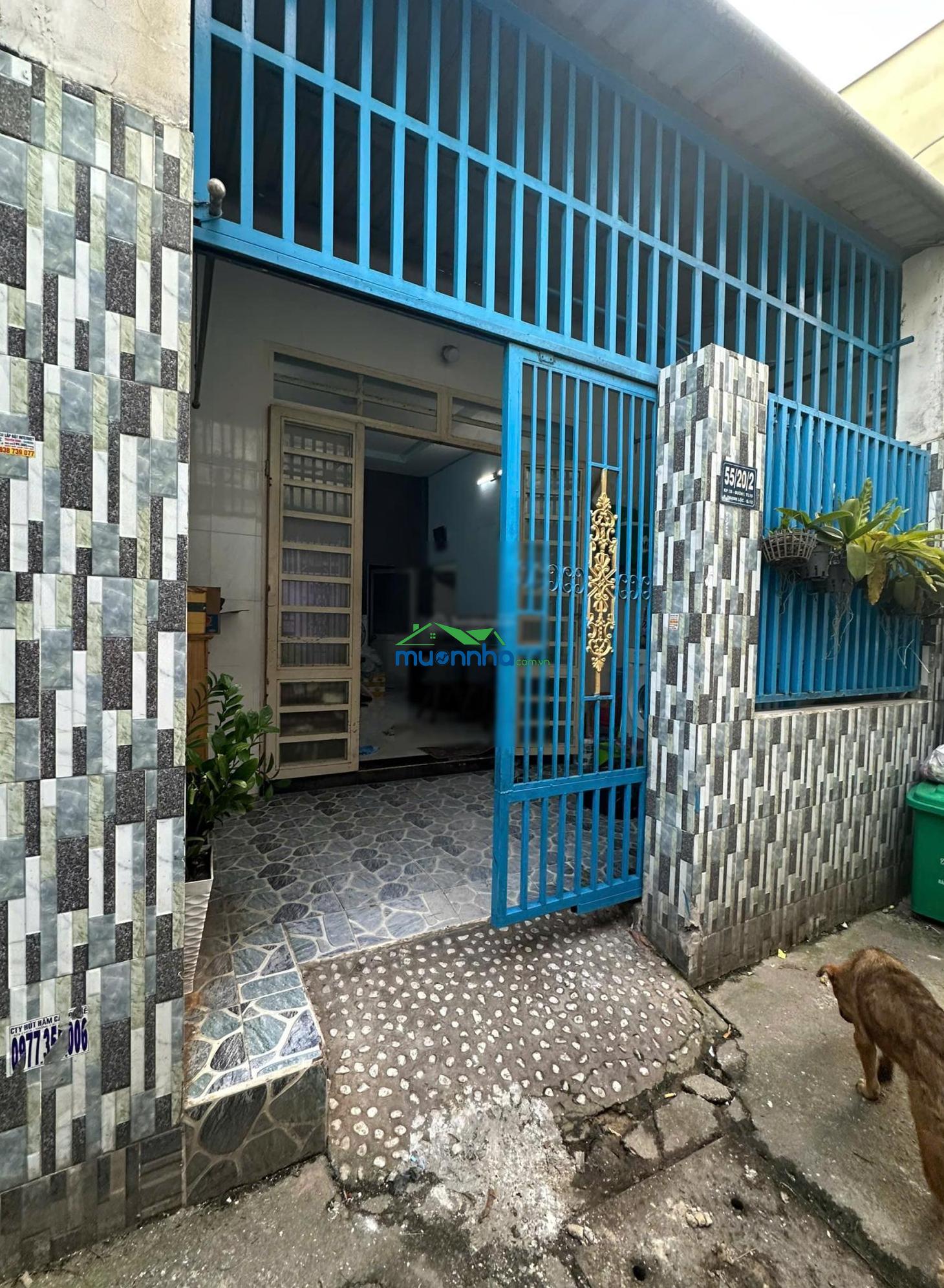 Chỉ 2,7 tỷ có ngay nhà thạnh lộc, q12 - 55m2, full thổ, nở hậu - shr - 3