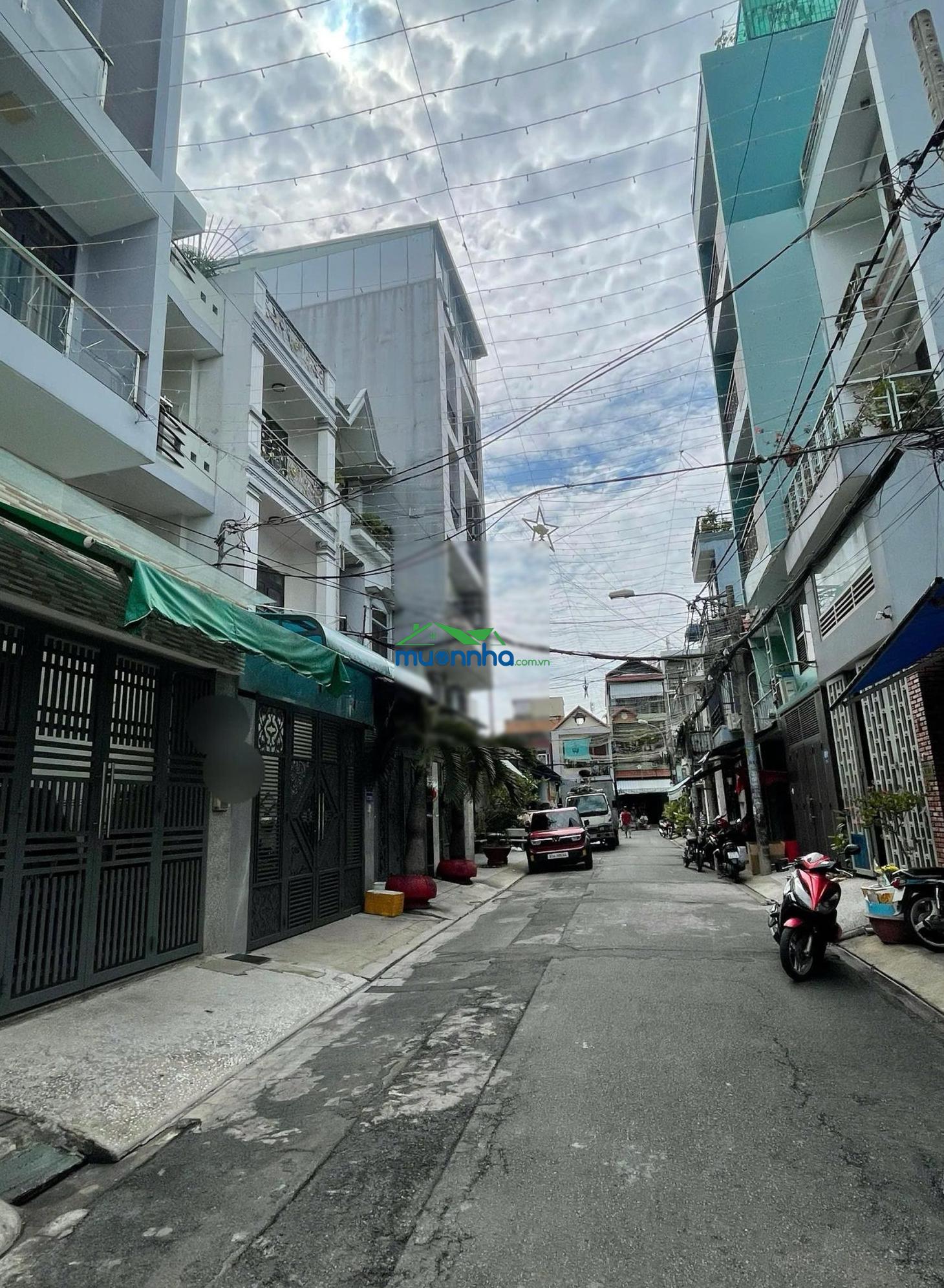 Bán nhà riêng 10,8 tỷ/98m2 - 4 tầng đường lê sát, p. phú thọ hòa, tân phú. hẻm ô tô gần mặt tiền - 2