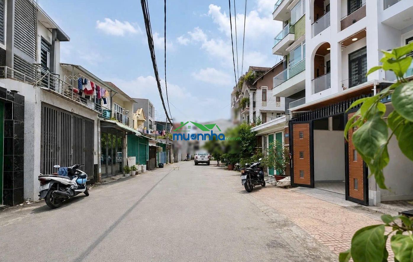 Nhà mới 4 tầng - full nội thất - hẻm xe hơi 8m thông - đường phan huy ích - ngay siêu thị emart 2 - 4