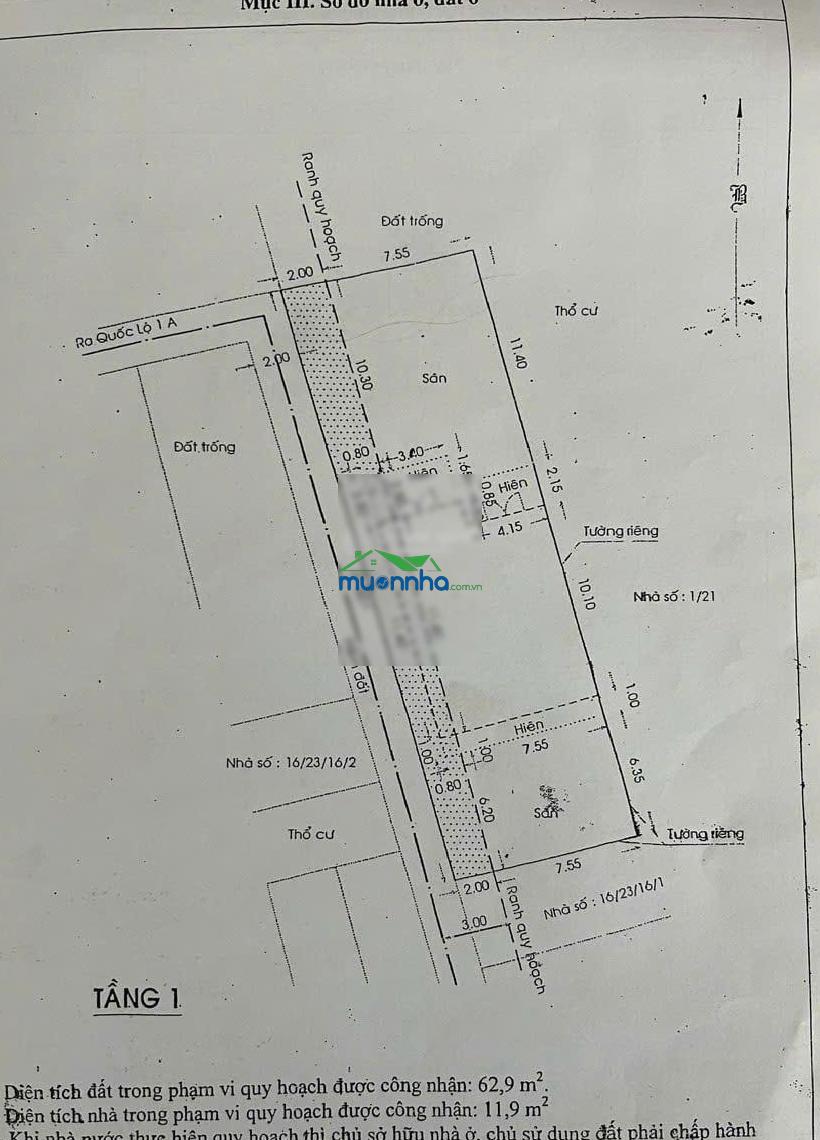 Cần bán nhà: gần aeon tân phú, kênh tham lương - 3