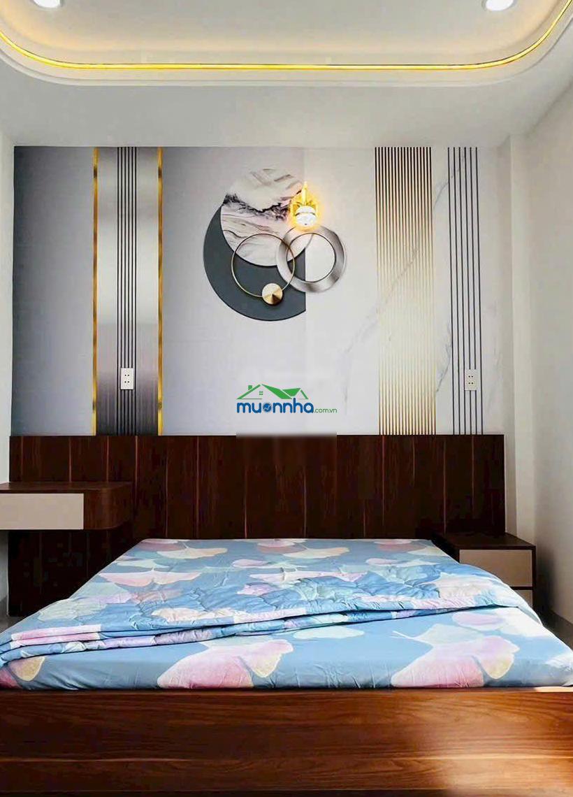 Nhà 4 tầng full nội thất 56m gần aeon bình tân chỉ 6ty - 4