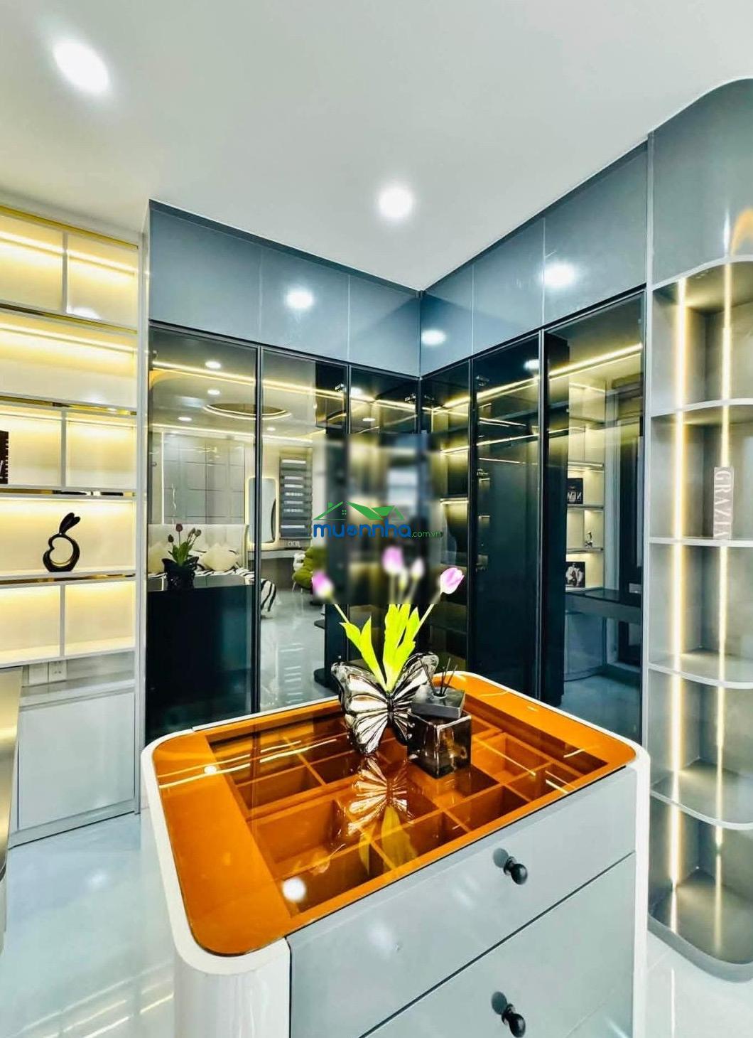 Hxh-nhà mới đẹp-full nội thất-76m2-ngang 7,6m-5 tầng-4pn-6wc-gần thống nhất p16 gv-chỉ 8,65 tỷ tl