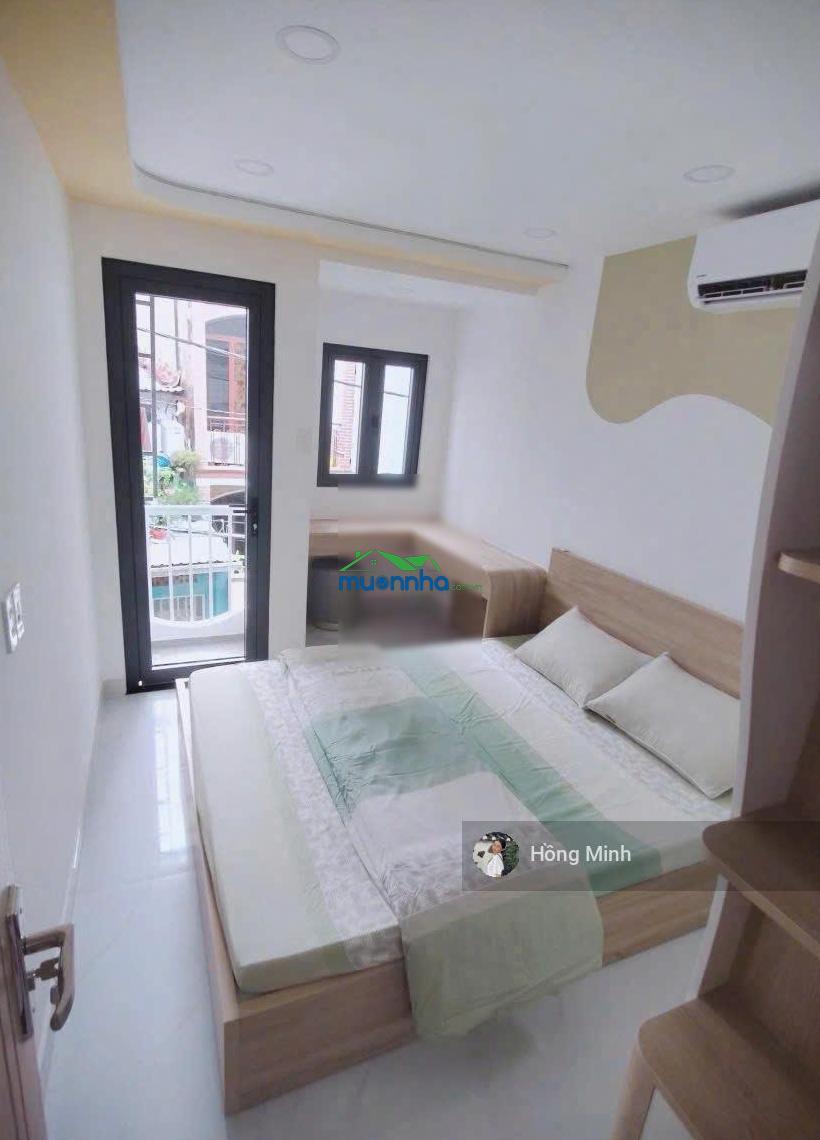 Nhà mới điện biên phủ, 43m2, 3pn, full nội thất, gần hàng xanh, landmark 81, chỉ 5.3 tỷ - 2