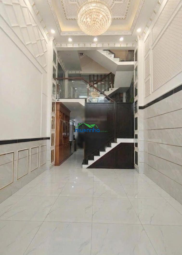 Hẻm oto 5m thông lê văn quới - khu cao tầng - 4m x 14m - xây 5 tầng hoàn công đầy đủ - 4