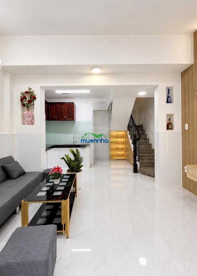 Giảm 200 triệu - hẻm 4 mét - dt 28m2 4pn 3wc sân thượng - phan văn trị, p. 11, bình thạnh - 2