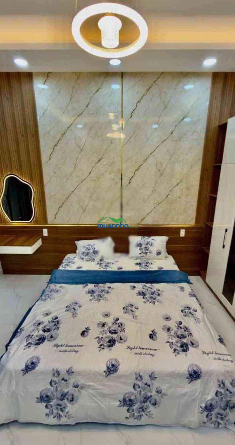 Sổ vuông a4 sát hẻm xe tải, full nội thất 50m² nhỉnh 5 tỷ, hẻm thông tứ tung phạm văn chiêu