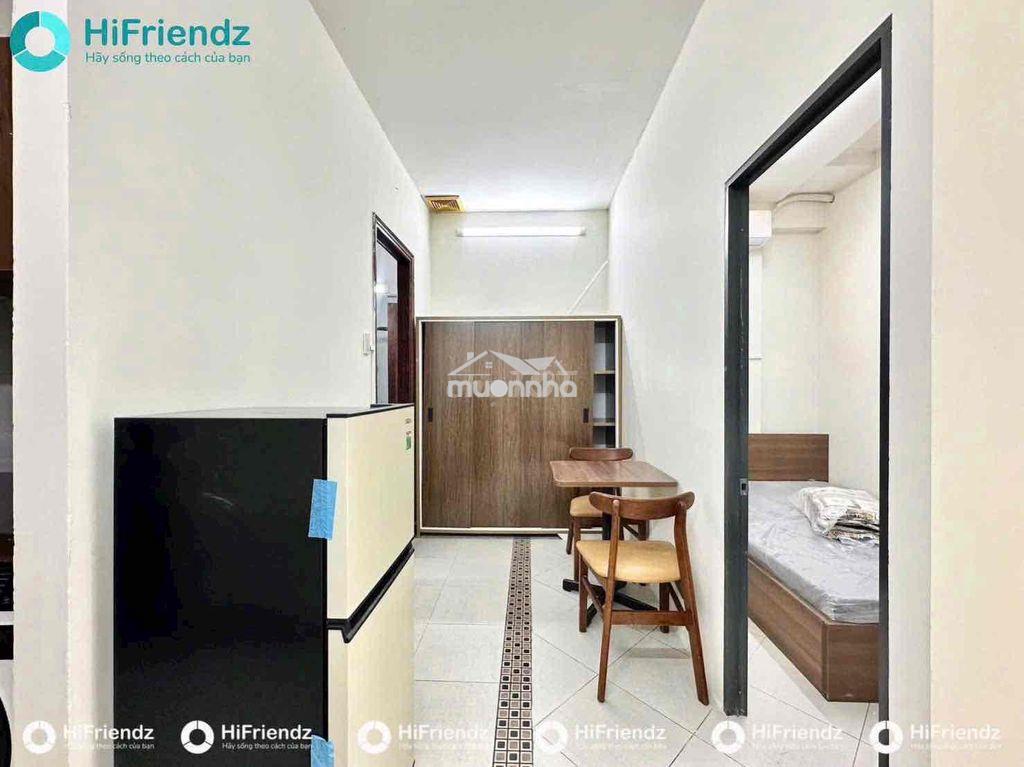 Chdv full nội thất 1-2pn ban công, cửa sổ mới 100% ngay khu bàu cát - 3