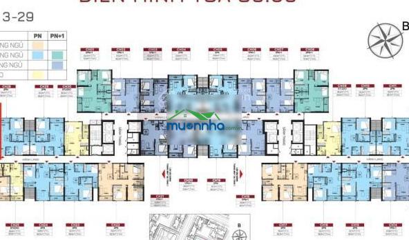 Sang lỗ hđmb căn góc the origami (mới) 3pn diện tích 81 m2 do chuyển trường học (vinshool) cho con - 2