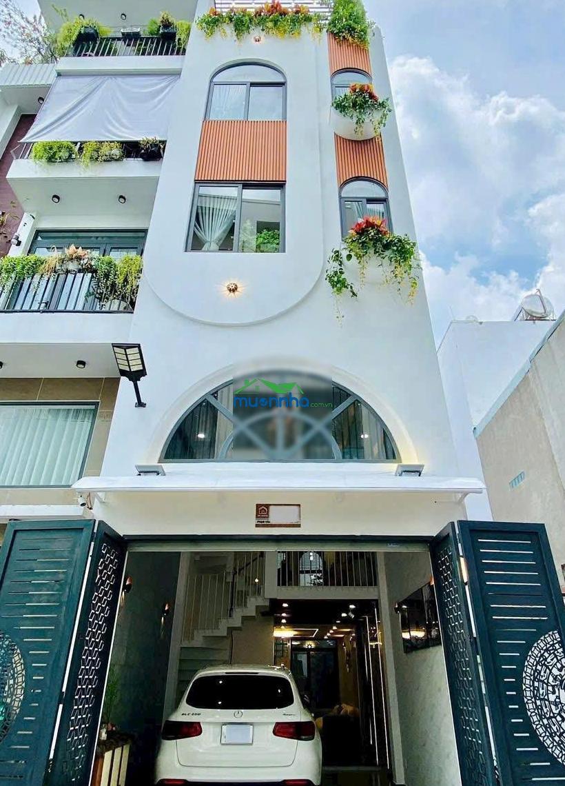 Bán nhà hẻm 5m gần katinat nơ trang long, khu cao cấp. dt: 4x11m. vuông. nhà 5 tầng mới xây cao cấp - 3
