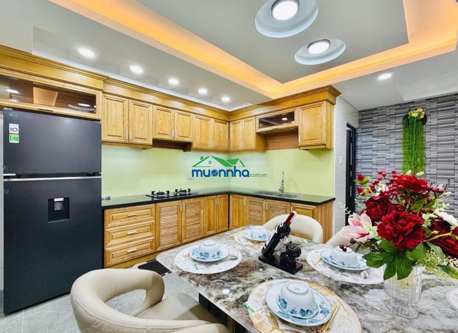 60m2 nhà khu đồng bộ hẻm xe hơi ngủ nhà 5pn rộng rãi full nội thất đẹp ưng chỉ dọn vào ở ngay - 2