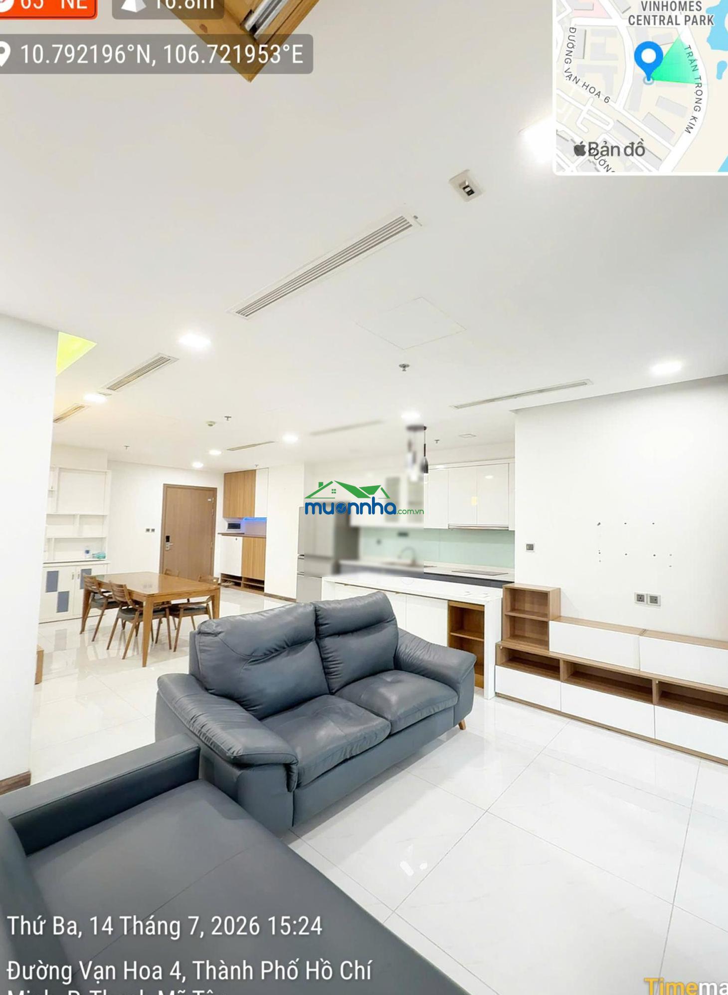 Hiếm có bán căn hộ 3pn vinhomes central park - park 3 - nhà đẹp full nội thất - giá tốt chỉ 13.6 tỷ