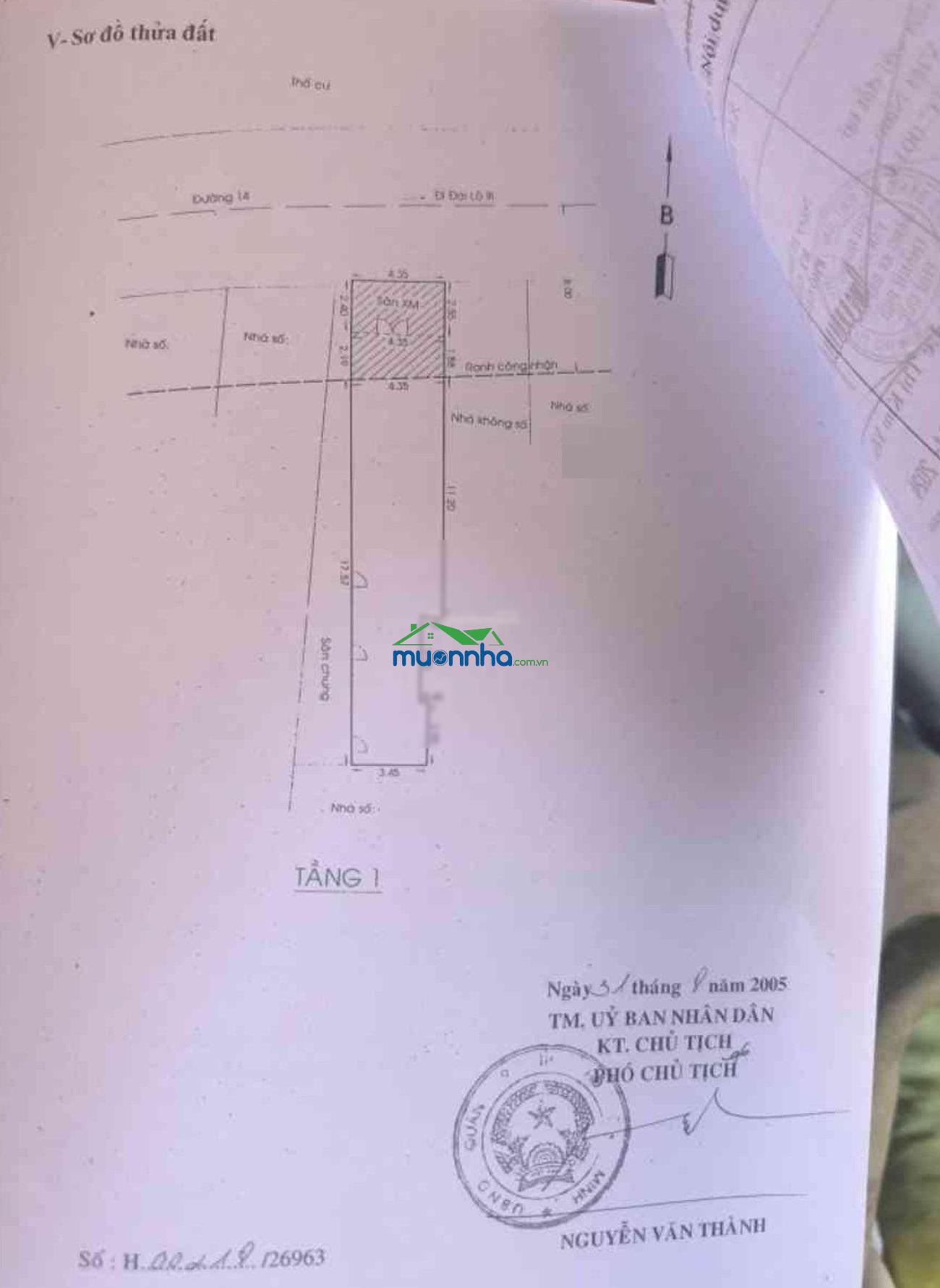 Bán nhà riêng, căn góc 2mt, 3pn, kdc hiện hữu, đường 14, gần chợ phước bình (70m2) 9.9 tỷ - 4