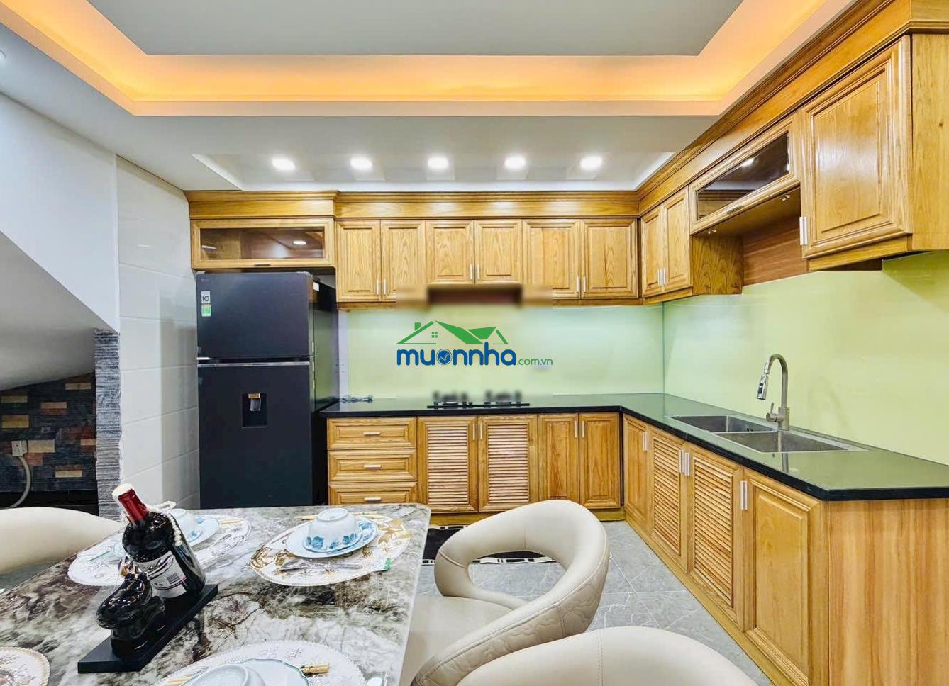 Nhà giá rẻ 4x16m, 4 tầng, hẻm 6m phạm văn chiêu, chỉ 7,8 tỷ