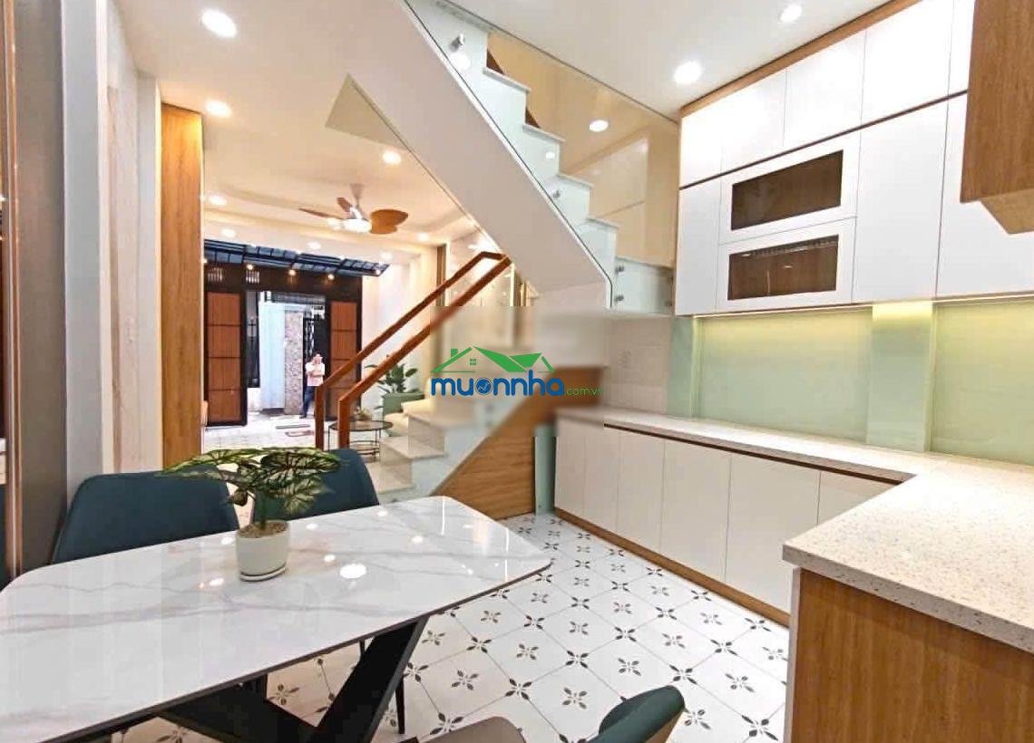 Phan văn trị, bình thạnh, 43.8m, nở hậu nhẹ, 2 tầng, xe hơi đến nhà, 5.98 tỷ, tặng full nt. - 2