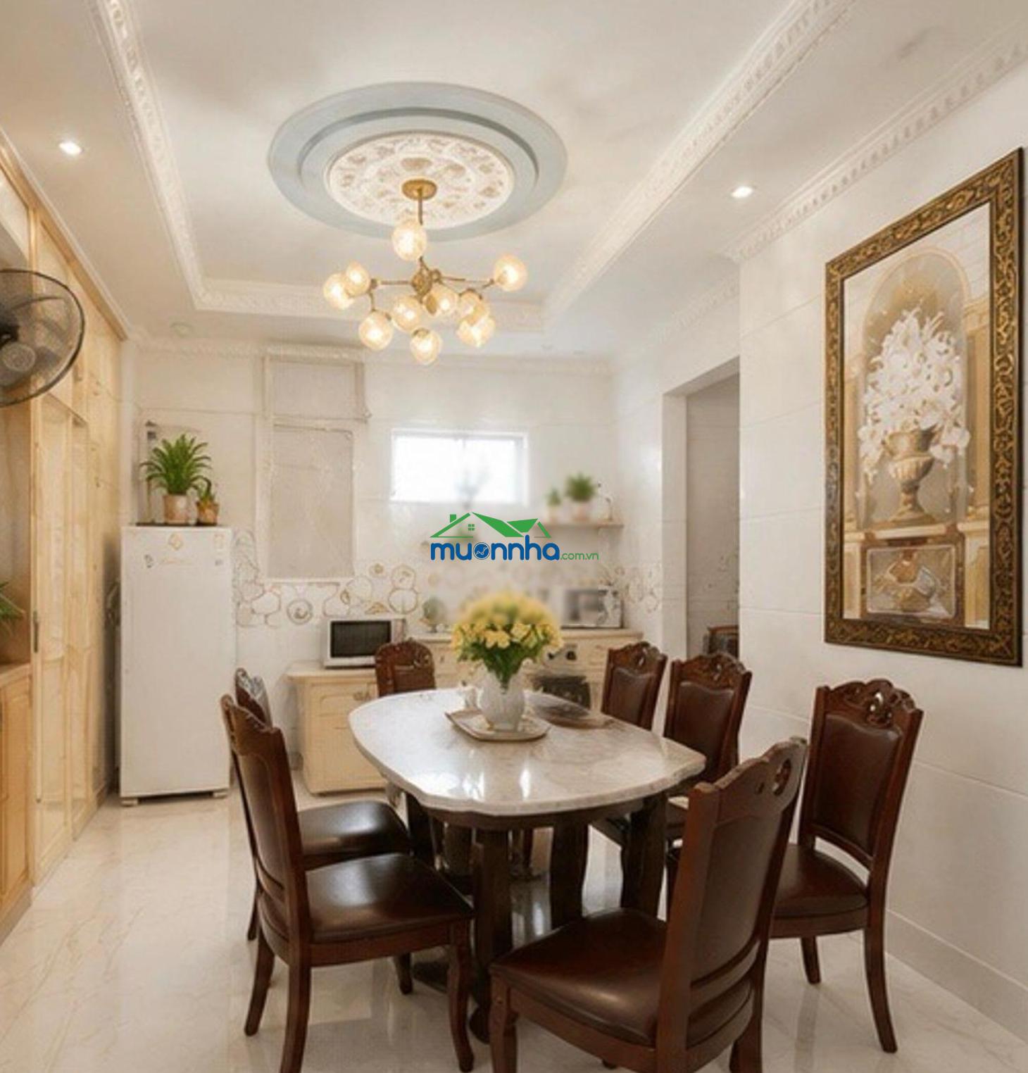 Bán nhà chợ xóm mới gò vấp vị trí thuận tiện, hẻm xe tải kết cấu: 1 trệt 1 lửng 4 lầu - 3