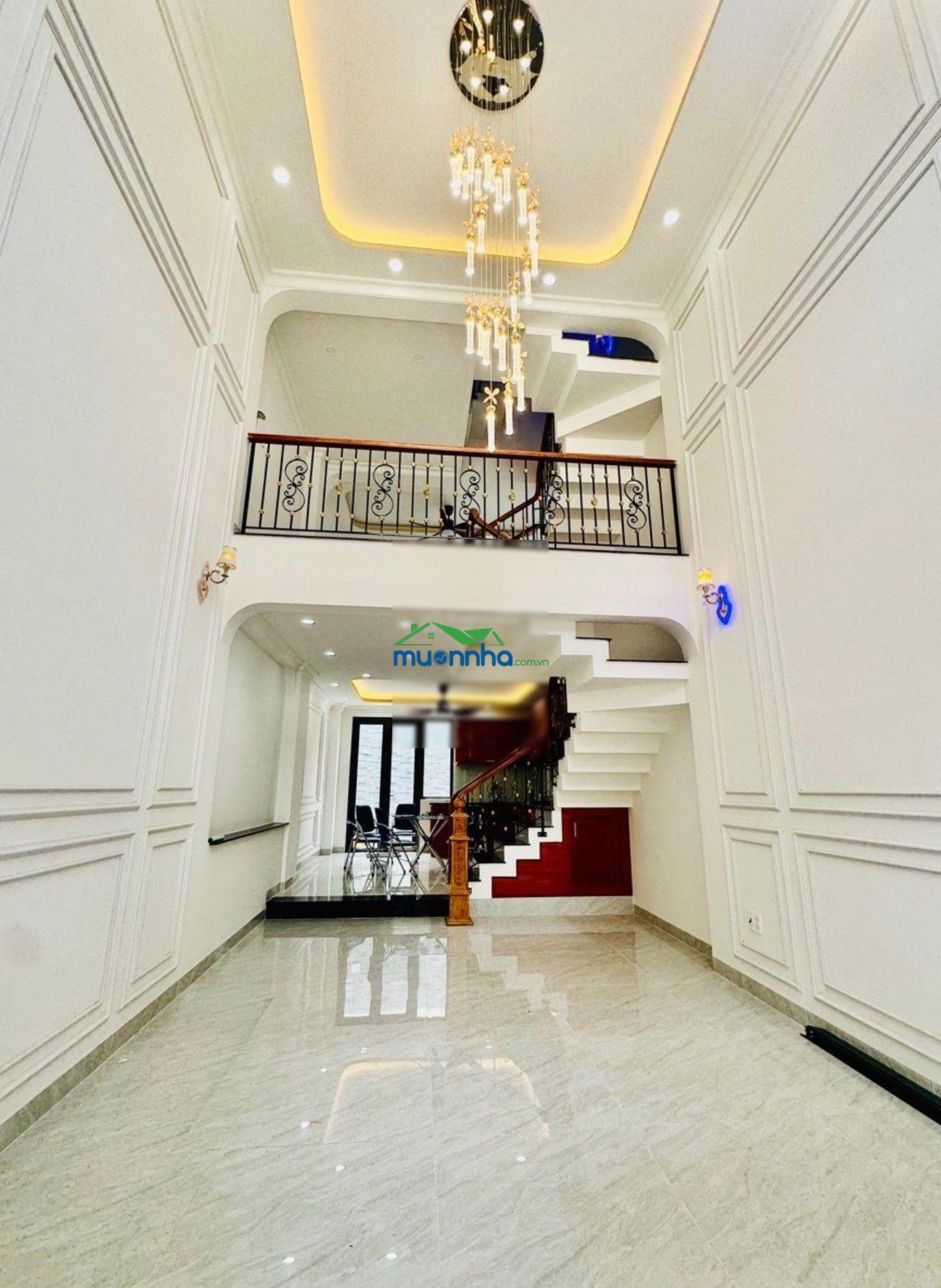 Nhà mới gác lửng 1 trệt 3 lầu gara ô tô trong nhà hẻm xe hơi phường hiệp bình chánh - 2