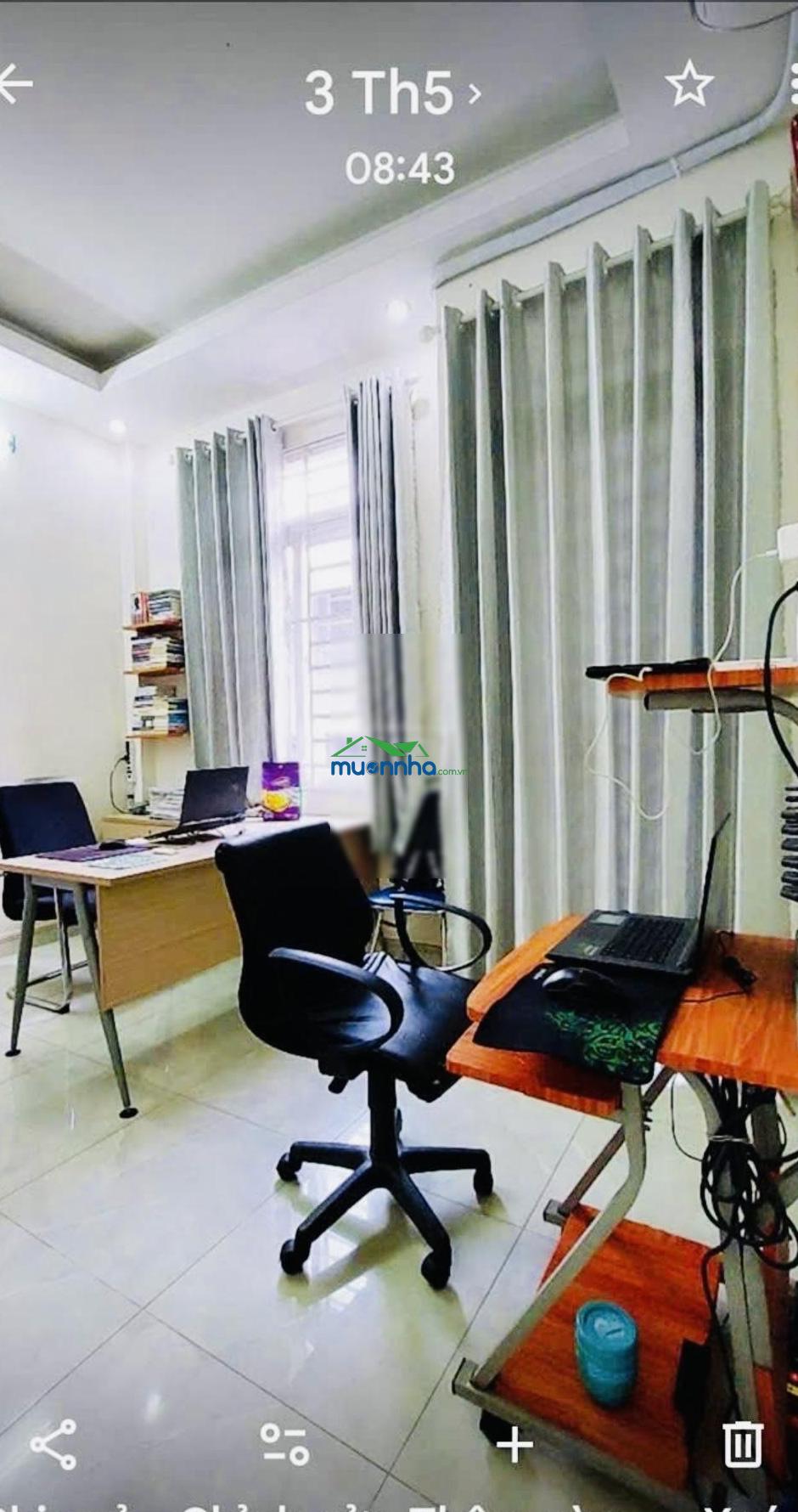Bán nhà quận 10 bên trường đh kinh tế, hẻm 3m thông, dt30m2(3x10)-4 tầng btct -4pn - giá chỉ 5,5 tỷ - 2