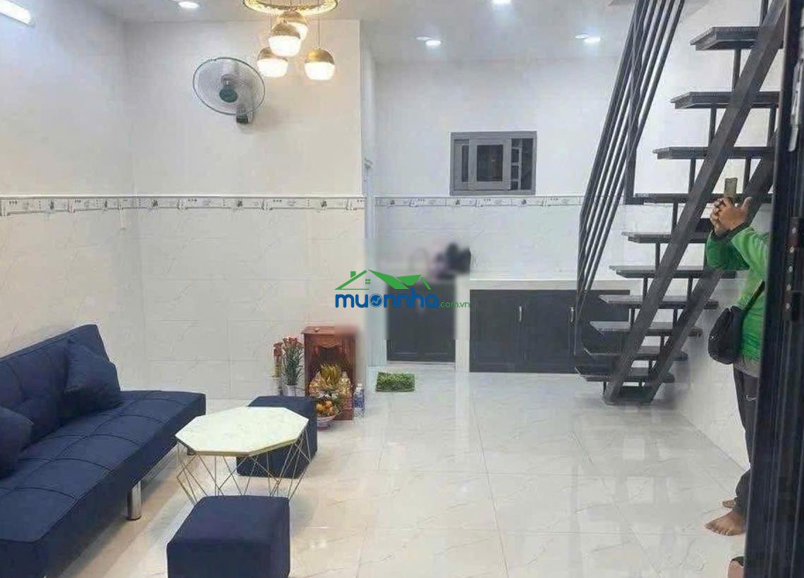 Nhà 1 trệt 1 lầu, mặt tiền hẻm đường số 5