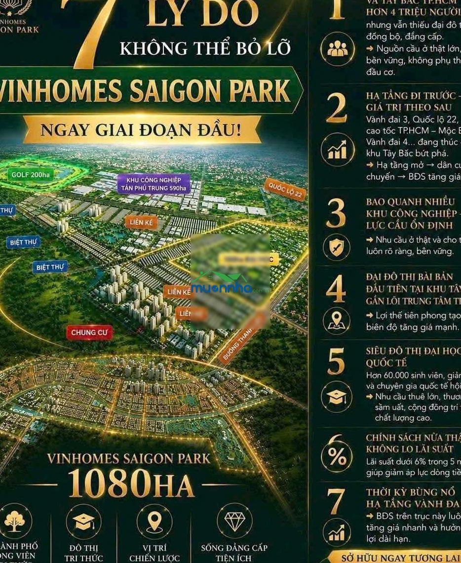 Giỏ hàng độc quyền vinhomes hoc hocmon căn góc 2 mặt tiền 42m, view kênh, giá 9tỷ280tr ngay vincom - 2