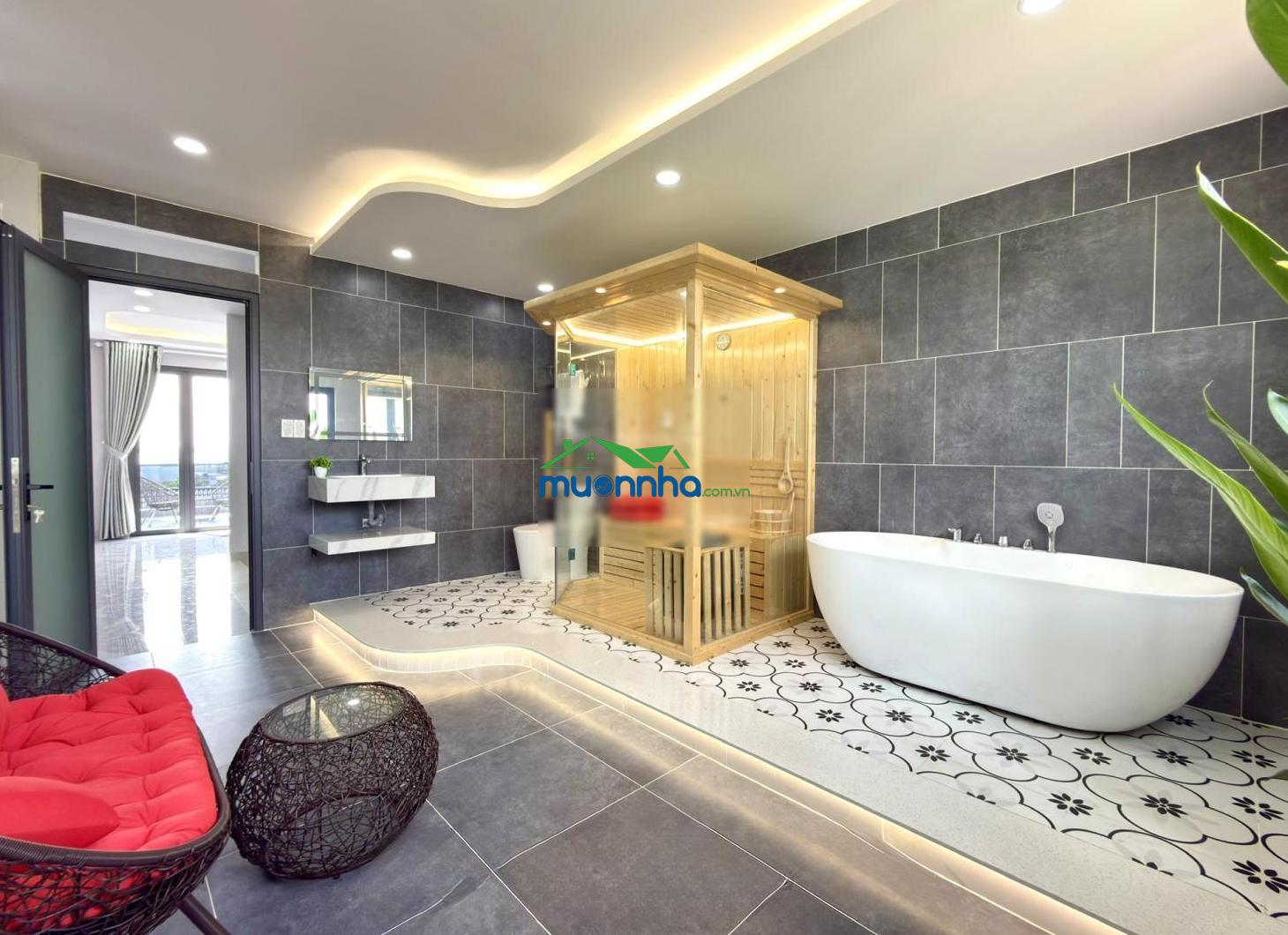 Nhà có thang máy 1 sẹc thạnh xuân 25, bên ubp, dt: 4x17m, lửng, 3 lầu, 4pn, p.thờ, s.thượng. - 2