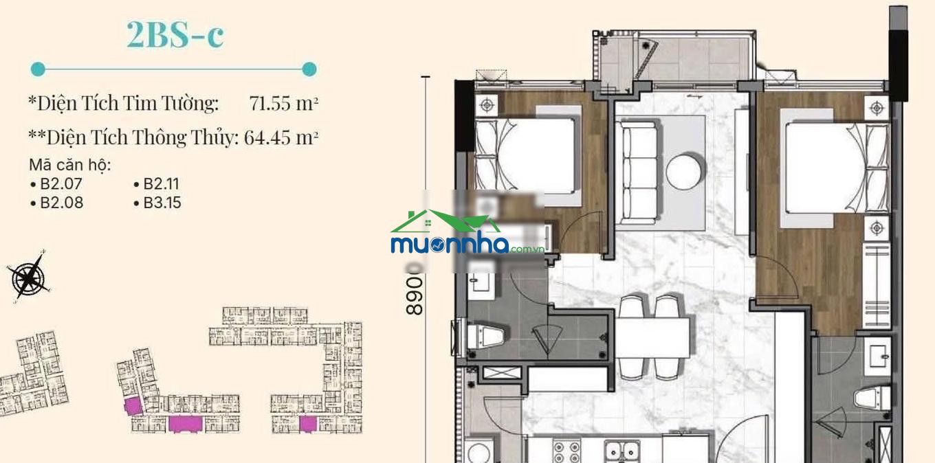 2pn hoàn thiện từ 91 tr/m2 vốn 10% sở hữu căn góc view sông trung tâm dự án - khang điền keppel
