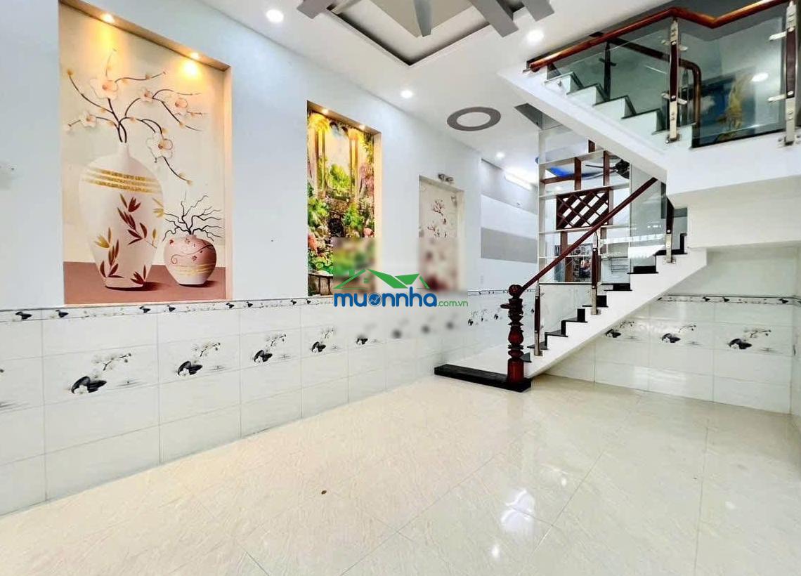 Bán gấp nhà 4m x 14m 3 tầng vị trí đẹp khu phân lô hẻm 8m đường thới an 16 p. thới an q12 - 2