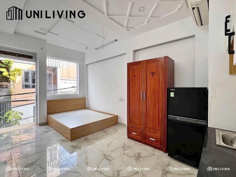 Cho thuê căn hộ ban công, máy giặt, máy sấy, phan xích long gần ngã tư phú nhuận.
