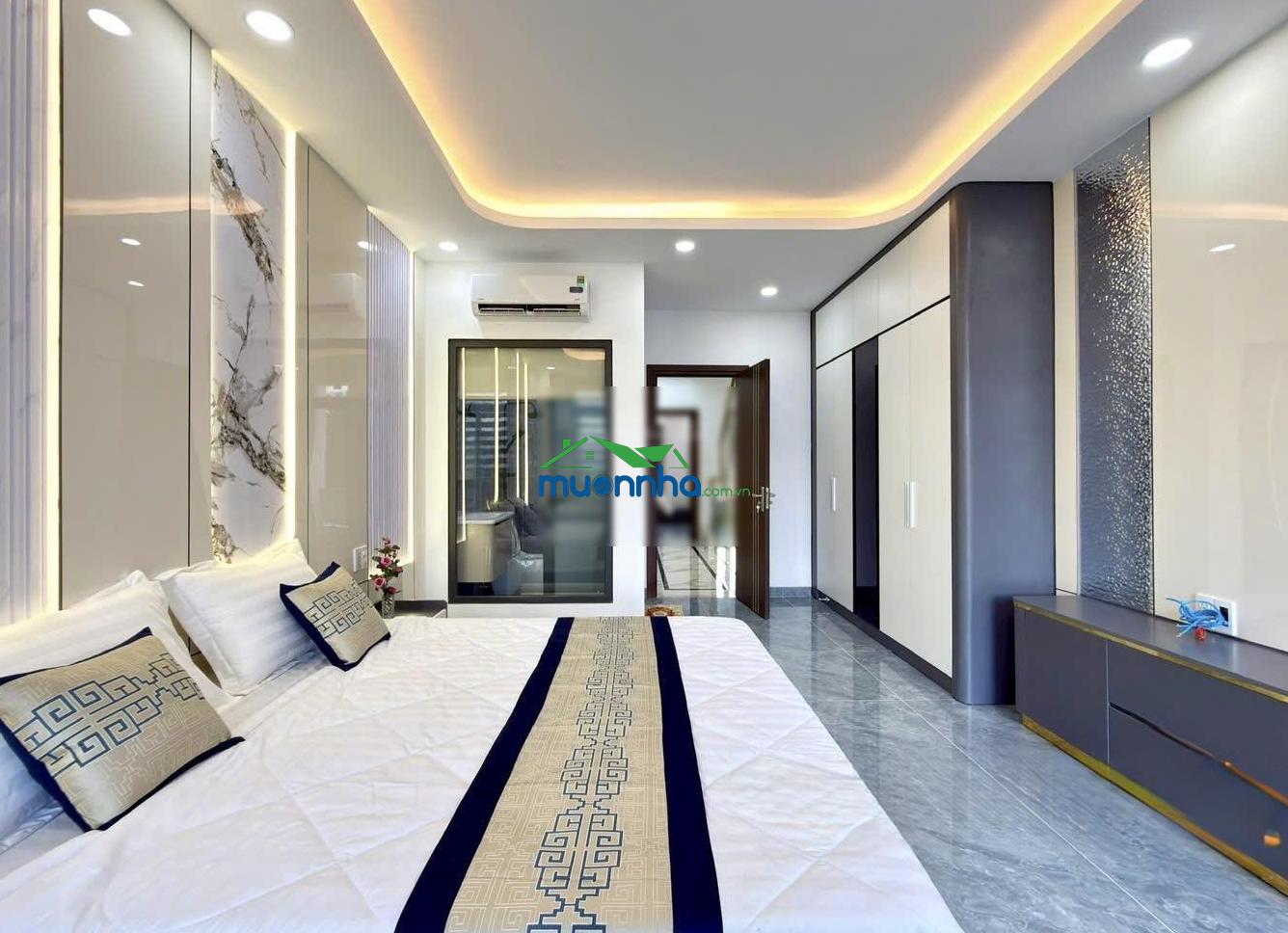 Nhà có thang máy đường thông thạnh lộc 15, dt:4x20m, lửng, 3 lầu, 4pn, p.thờ, s.thượng, hướng tnam - 3