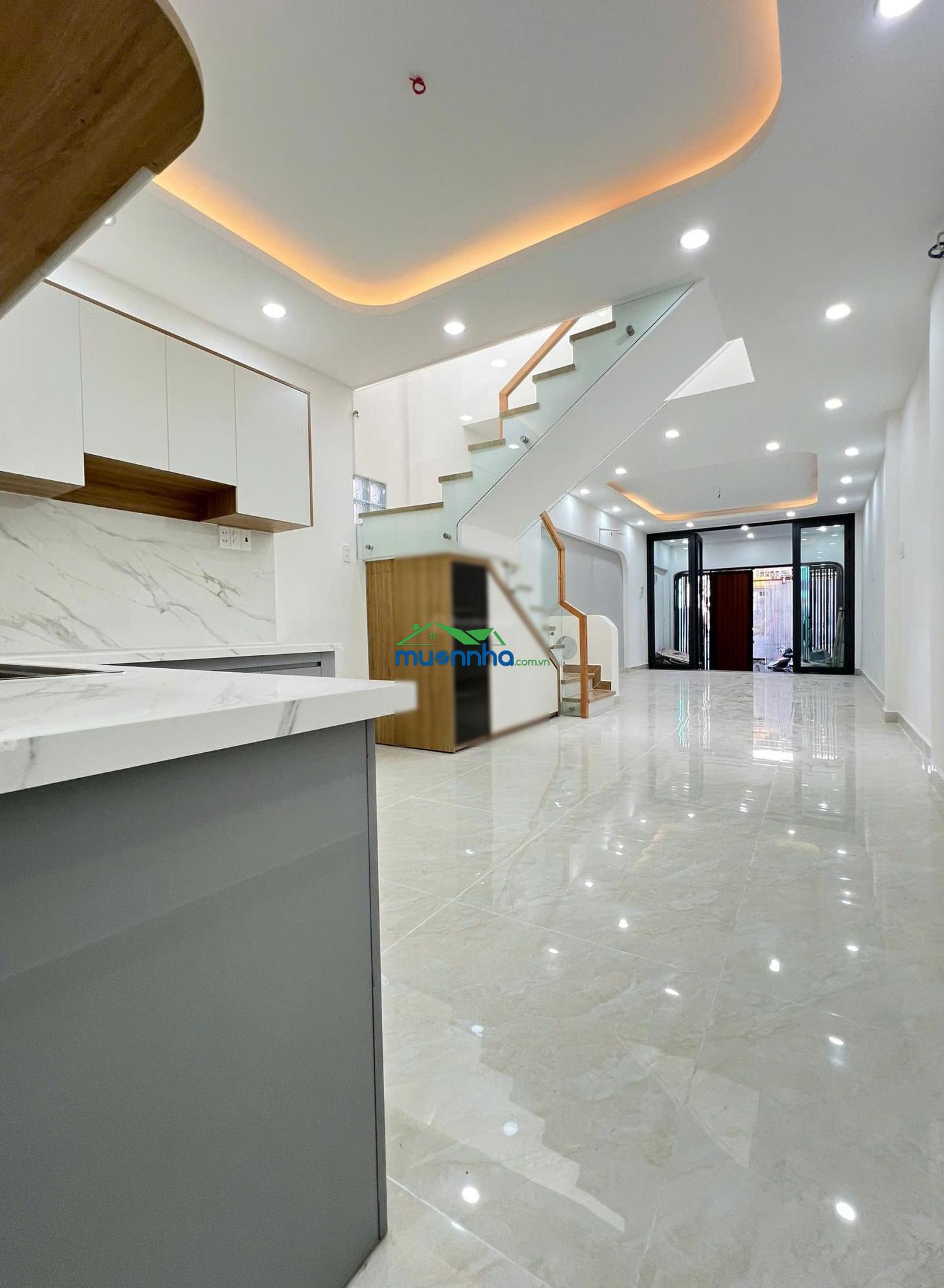 Nhà mới 283 htp -cách chợ bến thành 3 km- diện tích sàn 160m2 - 4x20- 7,41 tỷ tl- thiện chí bán