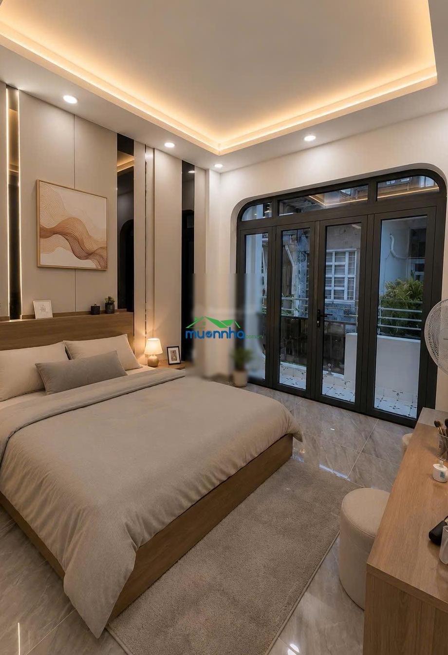 Hoàng diệu, quận 4, 3 tầng, 24m (3,2 x 7,5m), hẻm khu 20 thước - 4