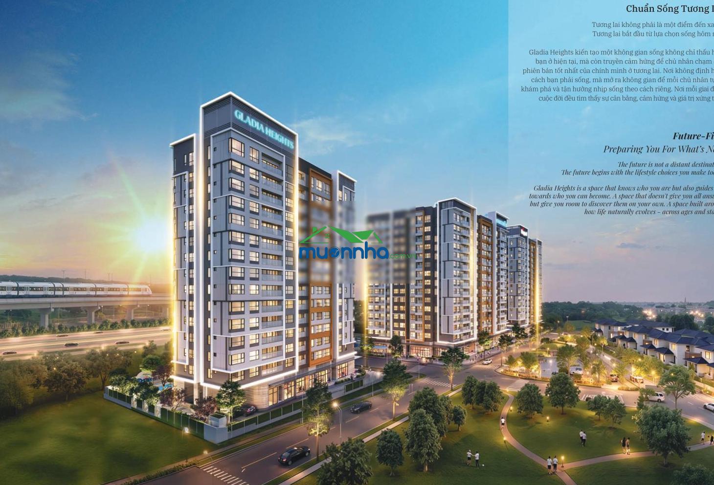 Gladia heights siêu phẩm keppel & khang điền khu đông tp. hcm/chỉ thanh toán 10% 2 năm nhận nhà - 2