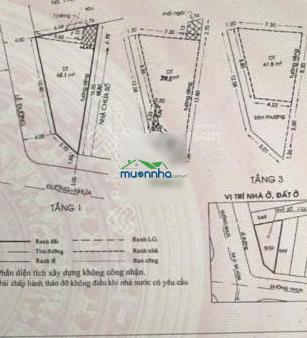 Góc 2 mặt tiền hiếm ngay chợ phú lâm, quận 6 chỉ 10,7 tỷ