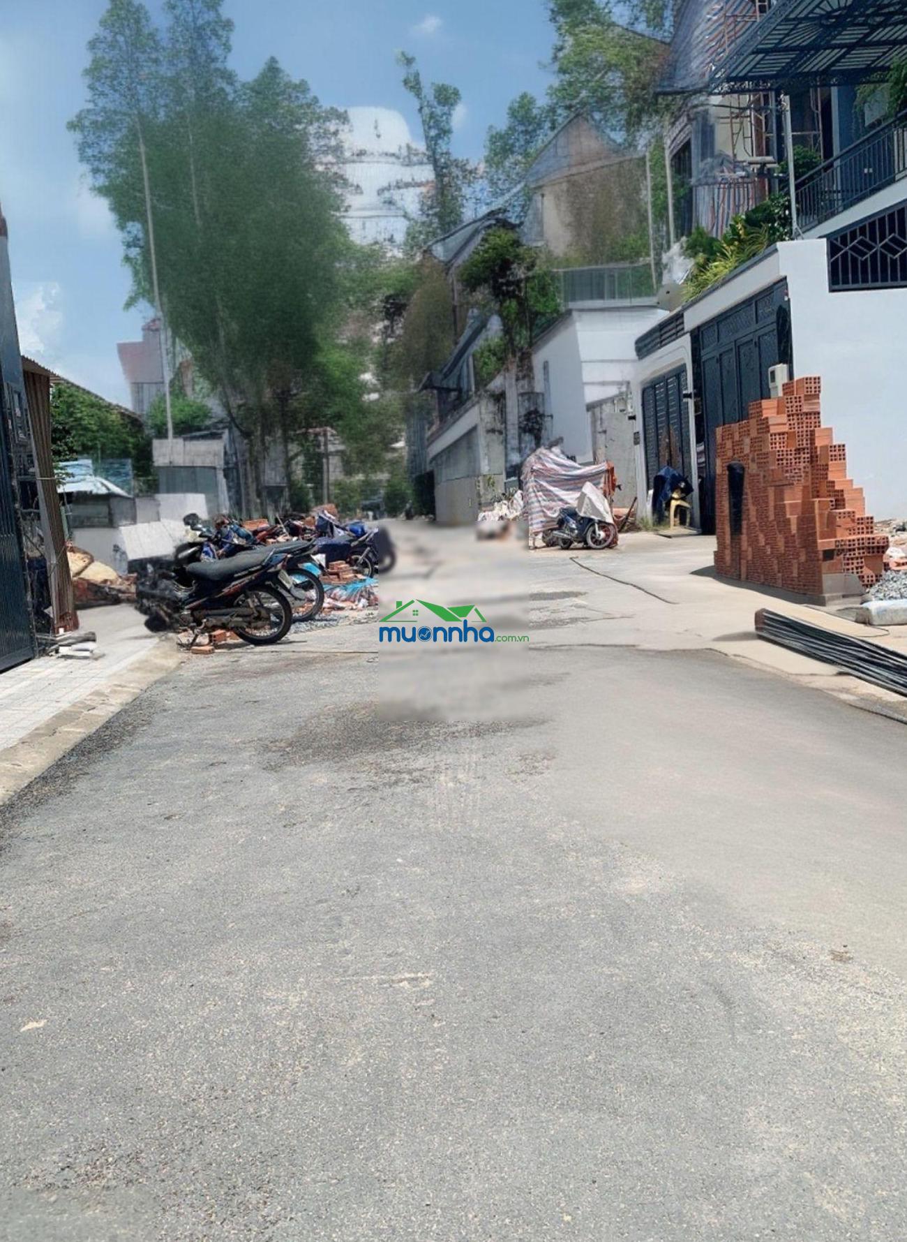 Nhà 4 tầng đường thạnh lộc 27 phường thạnh lộc q12, dt 79,2m (4,1x19) hẻm 10m6,82tỷ.