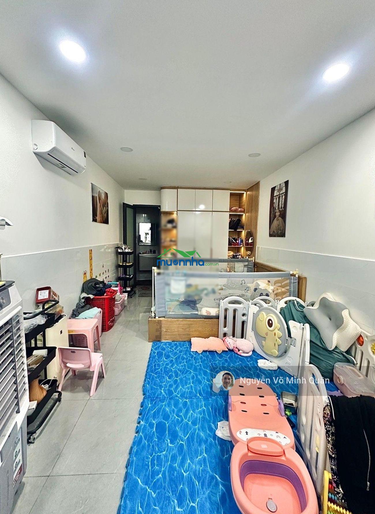 Nhà đẹp 2 tầng nội thất cao cấp.dtcn 100m2 5mx15m nở hậu 9m.hxt 8m sát phan văn hớn trường chinh.