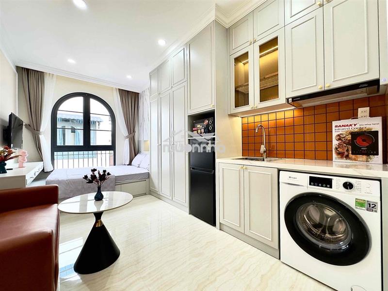 Cho thuê căn hộ full nội thất cao cấp cửa sổ lớn nguyễn văn cừ quận 5