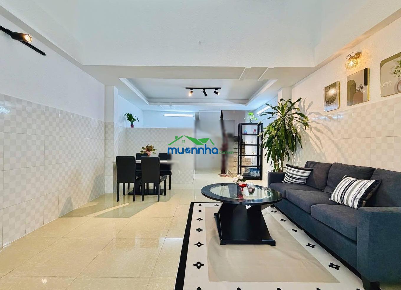 Nhà hẻm xe hơi thống nhát, p16, gv dt: 50m2 giá: 6 tỷ 5-kết cấu 5 tầng có sân thượng