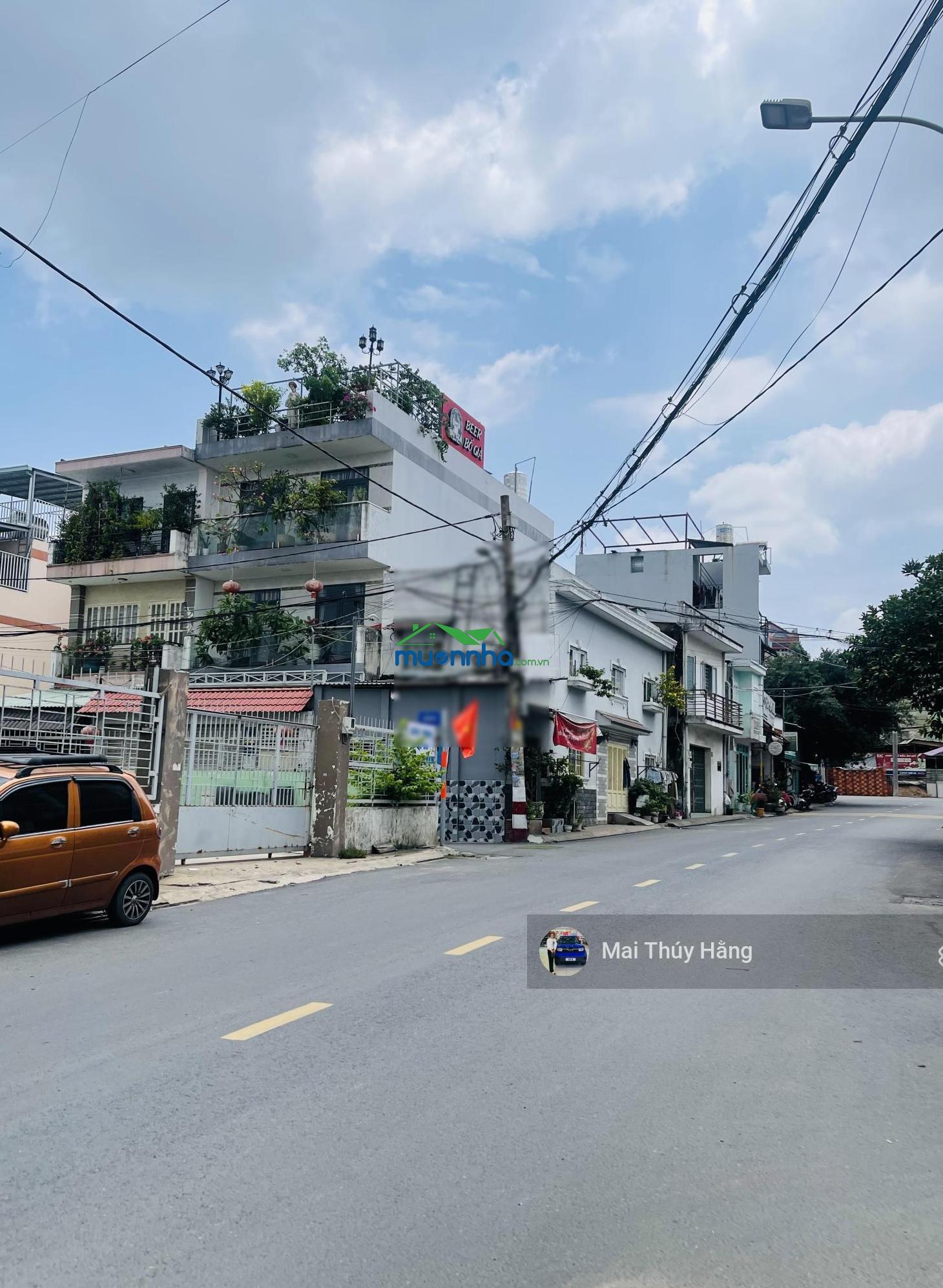 Bán đất kèm nhà cấp 4 - góc 2 mặt tiền không lộ giới (5*20) - gpxd 7 tầng gần vành đai ii - 4