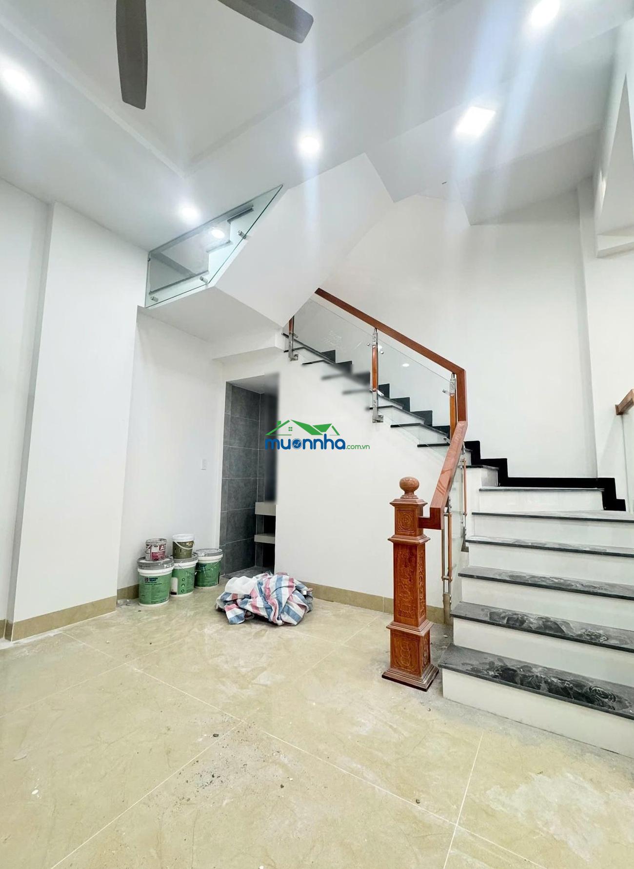 Nhà mới 100% ngang 6m gara ô tô 5 phòng ngủ tăng nhơn phú a - 4
