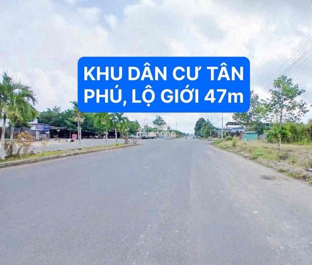 Bán nền mặt tiền đường a1 kdc tân phú cần thơ, dt: 5x24 giá 2.5 tỷ - 3
